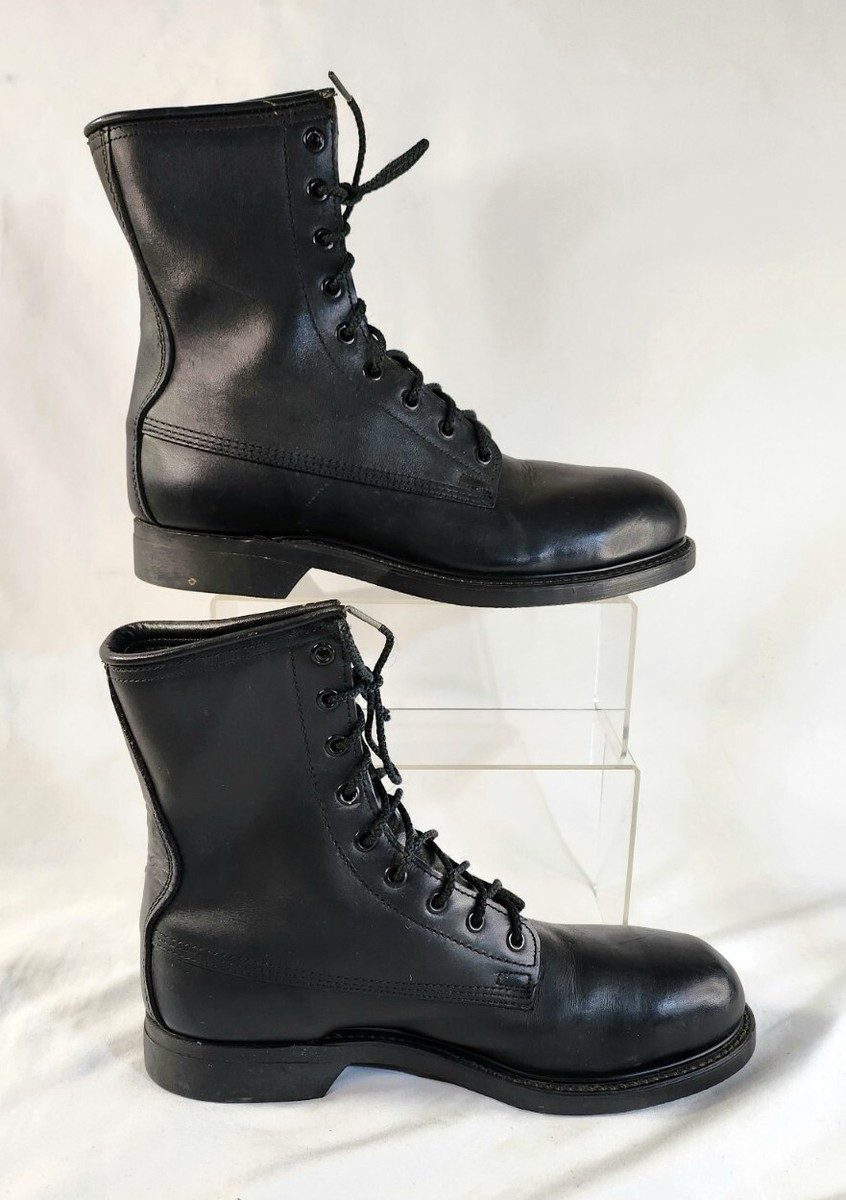 Cove Shoe Company Boots Vintage 1980's Military Boot Men size 6.5