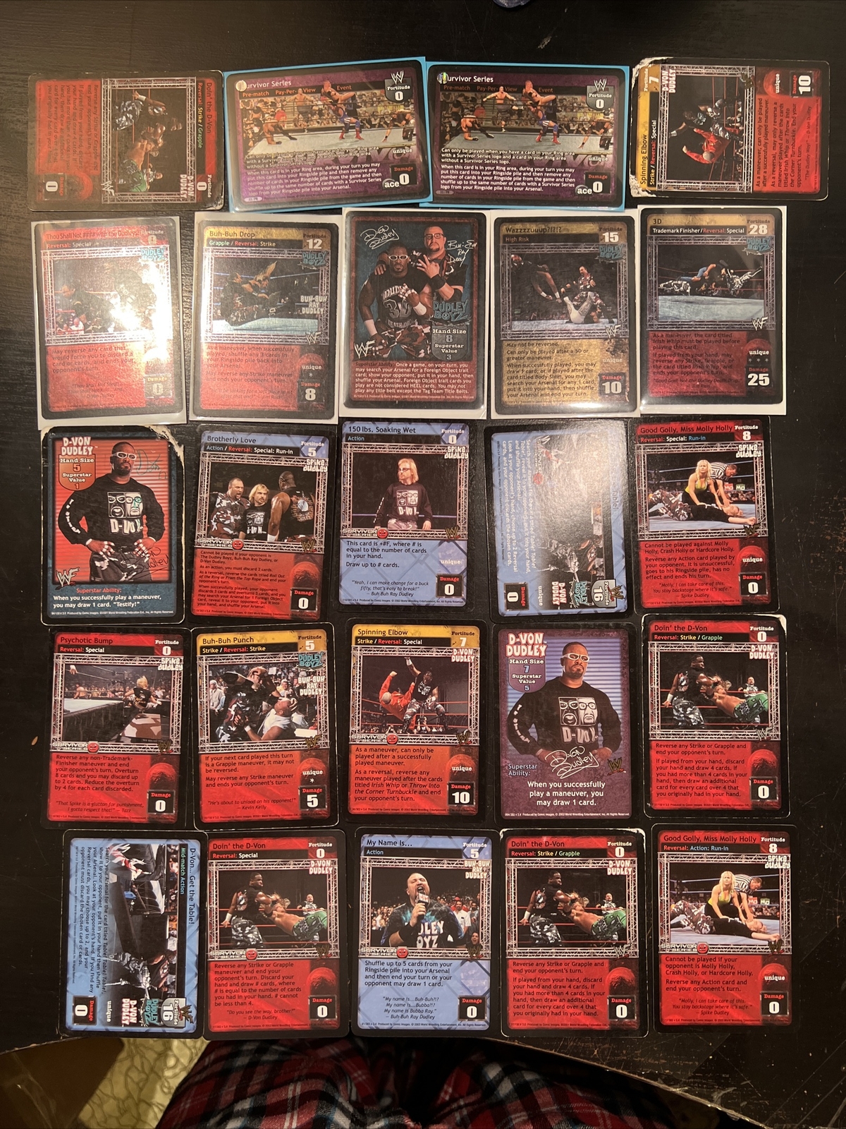 WWE Raw Deal CCG TCG Cards D-Von Spike Dudley Boyz Specific Unique W/ Foils  Lot | eBay