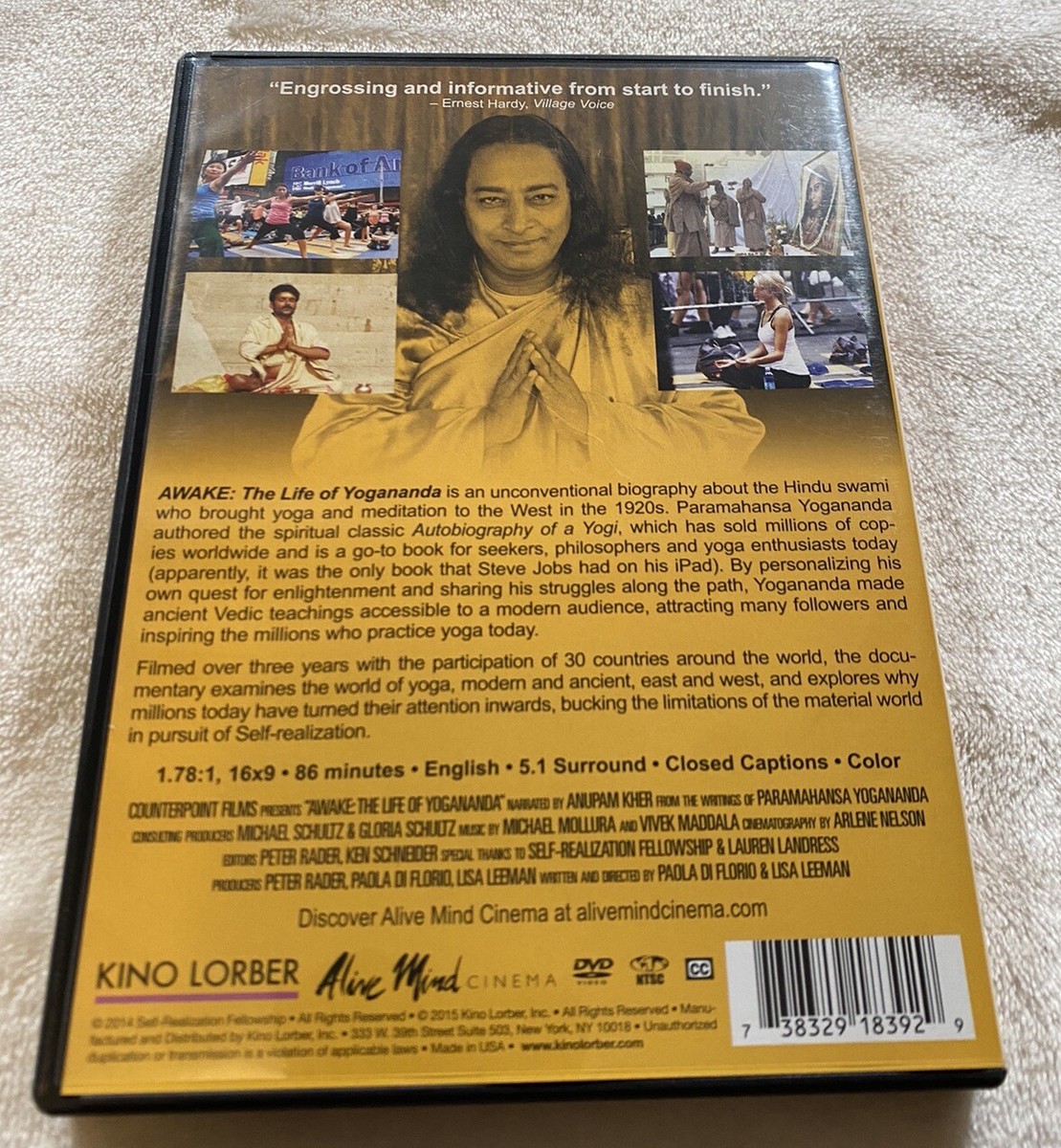 その他 Awake: The Life of Yogananda [DVD] [Import] AWAKE: The Life of Yogananda, DVD Color, Dolby, NTSC