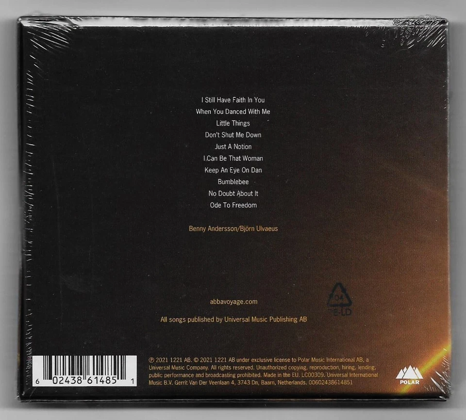 ABBA – Voyage / CD / Limited Deluxe Edition / Box-Set / NEU & OVP - Bild 3 von 3