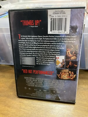 Summer of Sam (DVD, 1999) John Leguizamo, Mira Sorvino | eBay