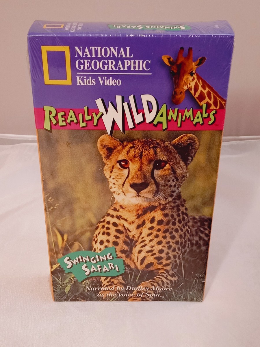Really Wild Animals Swinging Safari VHS 1994 Video Tape National