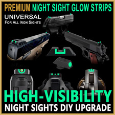 Universal Night Sight Upgrade Diy High Visibility Glw Fits All Iron Sights