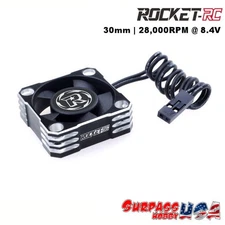 Rocket-RC V2 Silver 30mm Aluminum Cooling Fan 28,000RPM