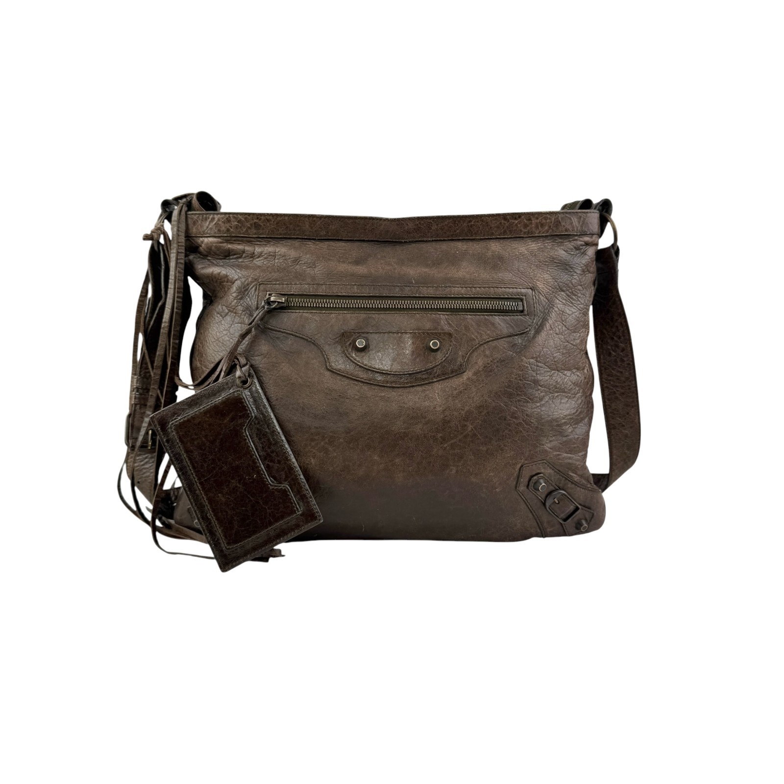 Balenciaga Classic Motocross Day Messenger Bag