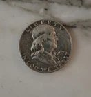 1957 BEN FRANKLIN HALF DOLLAR 90% SILVER
