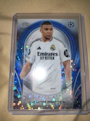 2024-25 Topps UCC - Kylian Mbappe (Real Madrid) - Blue Ultimate Stage /150