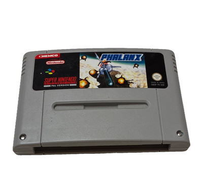 Phalanx Super Nintendo SNES PAL Version Modul Shoot 'em up SNSP-PH-TOE