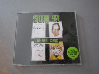 CD SINGLE , SUM 41 [THE HELL SONG ] PLAYS WELL