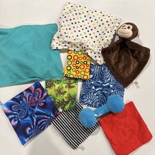 Lot Of 10 Baby Paper Crinkle Sensory Toys For babies and toddlers