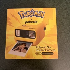 NEW Pokemon x Polaroid Go Instant Camera Pikachu IN HAND FAST SHIPPING New
