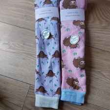 Ladies Welly Socks X2 Pairs size 4-8.  Highland cows 