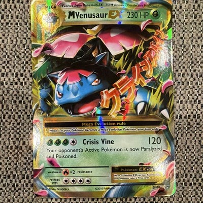 Pokemon TCG M Venusaur EX 2/108 XY Evolutions EN Holo Ultra Rare Mega 230 HP