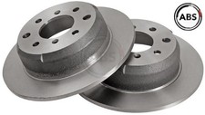2x Bremsscheibe A.B.S. 15005 2 Bremsscheiben Hinterachse Hinten für Alfa romeo