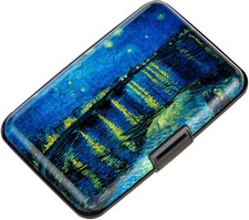 Credit Card Holder Small RFID Blocking Wallet Business Metal Slim Mini Aluminum