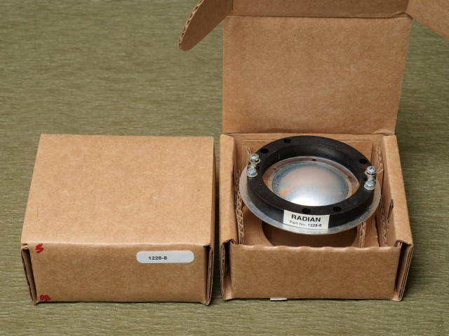 Pair Sale Radian 1228-8 Diaphragms for Altec 1" Compression Drivers 8 Ohm