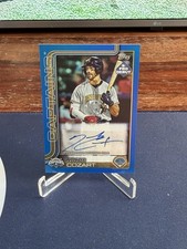 2025 Topps Pro Debut - Jacob Cozart #PD-3 Blue Foil Autographs /150 (AU, RC)
