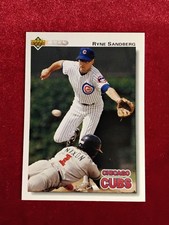 1992 Upper Deck #145 Ryne Sandberg 🔥 Chicago Cubs - HOFer