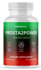 Prosta 2 Power Supports Healthy Prostate Function Supplement 60 Capsules