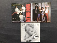 3 x VAN HALEN Singles JUMP PANAMA WHY CANT TH...