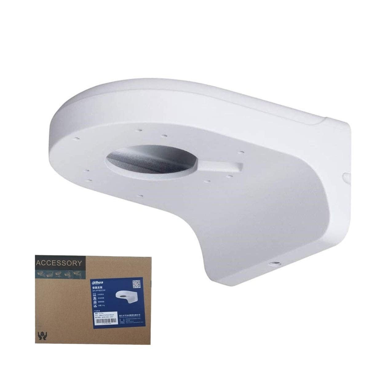 PFB203W Wall Mount Bracket Aluminum Waterproof For Dahua Dome IP Camera