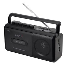 Portable Cassette Player Boombox AM/FM Radio Stereo, Casette Tape Player Reco...
