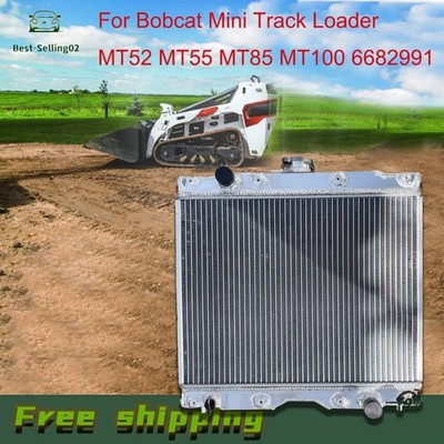For Bobcat Mini Track Loader MT52 MT55 MT85 MT100 Aluminum Radiator 6682991 NEW