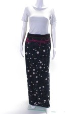 Rohka Womens Deep Galaxy Dots Stretchy Maxi Pencil Skirt Blue Purple Pink Large