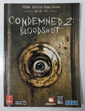 Condemned 2: Bloodshot Prima Official Strategy Guide Xbox 360 PS3 Sega