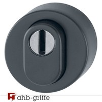 Hoppe Schutzrosette E42ZNSB-ZA Schwarz Matt
