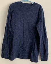 Cat  Jack Navy Blue Long Sleeve Shirt Size M 8/10 Boys