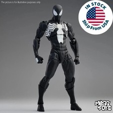 CT Toys Messtoys Symbiote Spider-Man Black Suit Action Figure Boxed Marvel Ven