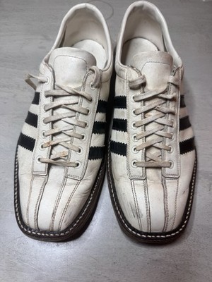 Vintage Rare Adidas Bowling Shoes Size Uk 11-12 70s Made In Yugoslavia Retro