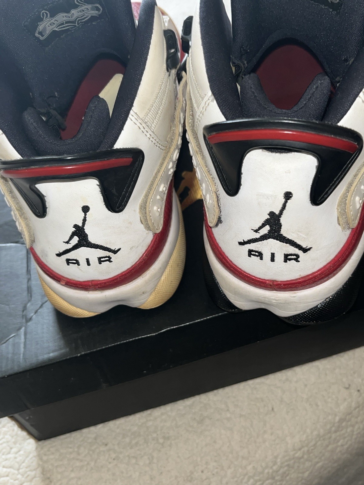 Cheapest Jordans 6rings Authentic Shoe & Painted Not Finished With Original Box thumbnail 6
