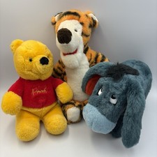 Vintage Sears Gund Walt Disney Winnie the Pooh Eeyore Tigger Stuffed Plush