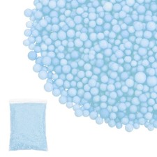 Foam Beads 2-3mm Mini Small Balls Polystyrene Beads Light Blue