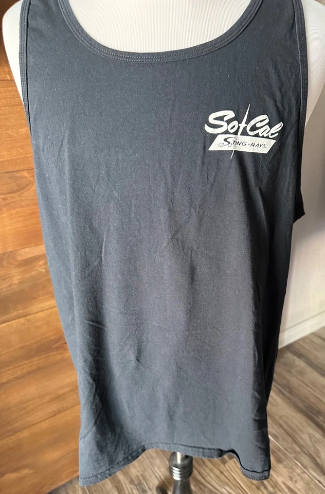 Schwinn Stik-Shift So Cal Sting-Rays black XL mens tank top great condition - Image 4 of 4