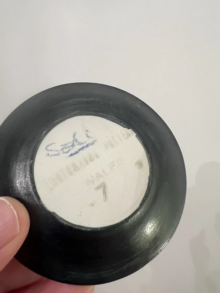 Vintage Portmadoc Pottery Wales Studio Pin Dish Blue Green Glaze 1960s - Image 3 of 3