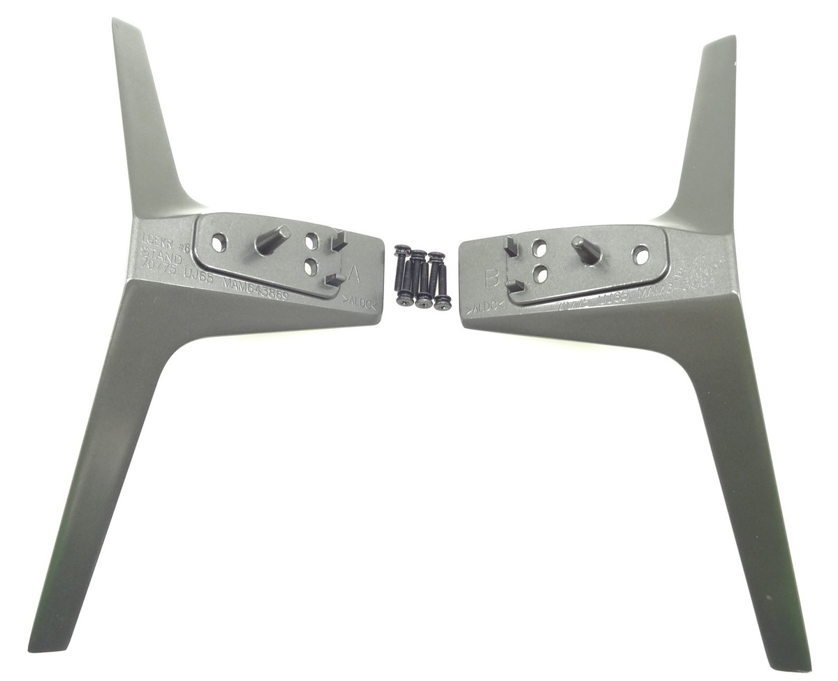 LG 75UJ6570A 70UJ6570 70UM6970 70UN7070 TV Stand Legs W/Screws