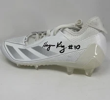 Haynes King Autographed Adidas Cleat with COA - Georgia Tech Football