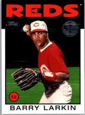 2021 Topps Series 1 Barry Larkin Cincinnati Reds 1986 35th Anniversary #86B-79