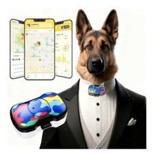 4G Smart GPS Dog Tracker with Real-Time Location, Virtual Fence  Activity Monit