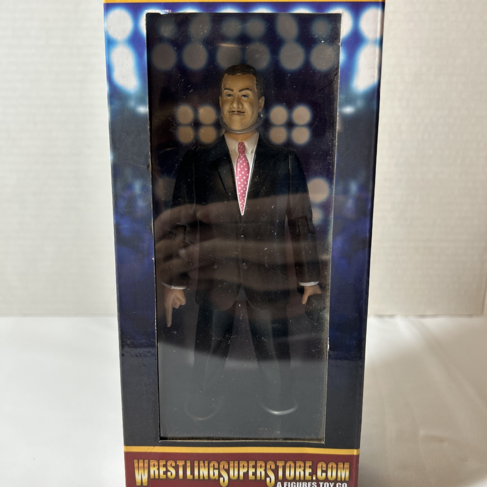 Talking Wrestling Ring Announcer Action Figure