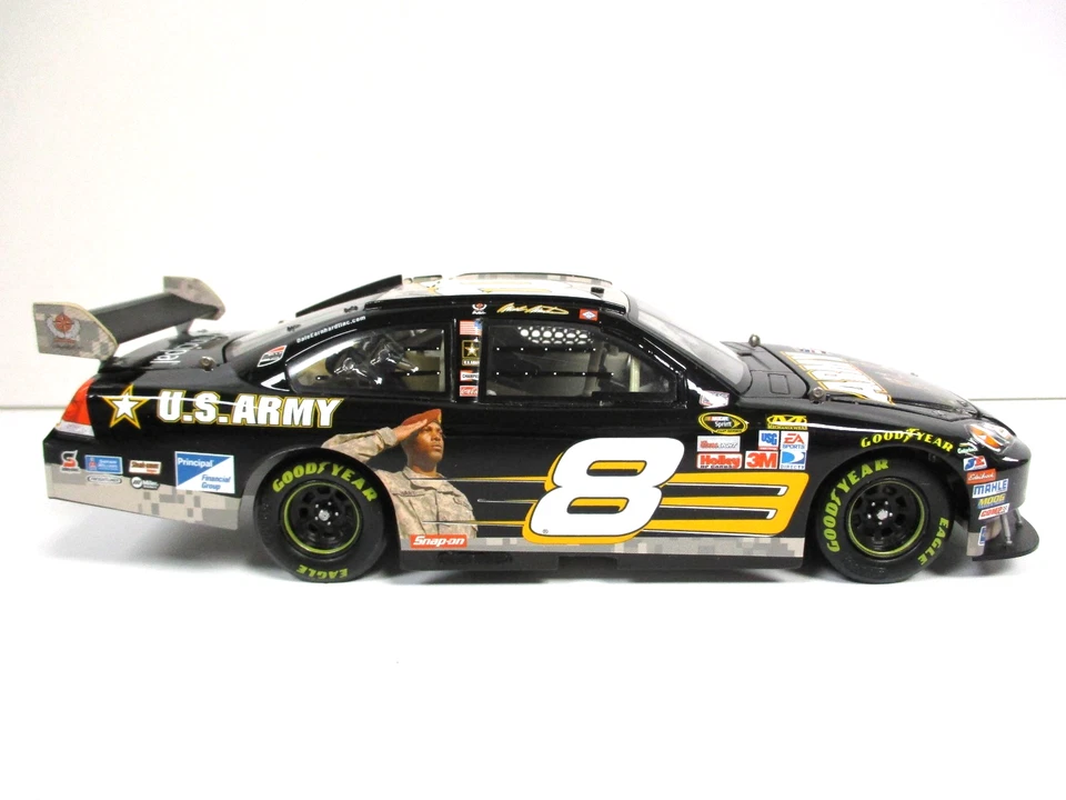 Action Martin Ejército de Estados Unidos Saludo a las Tropas 2008 Chevy Impala NASCAR STOCK CAR 1/24 Foto 2 de 4
