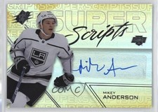 2024-25 SPx Superscripts Gold /49 Mikey Anderson #SS-MA Auto 1r7x