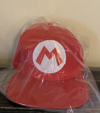 Super Mario Bros Hat Cap Red Mario Snap Back Adjustable Nintendo