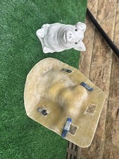 Latex and Fiberglass Mould of A Pig Garden Ornament Decoration