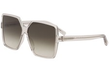 Saint Laurent New Wave Collection Betty SL232 SL/232 005 Nude Sunglasses 63-mm