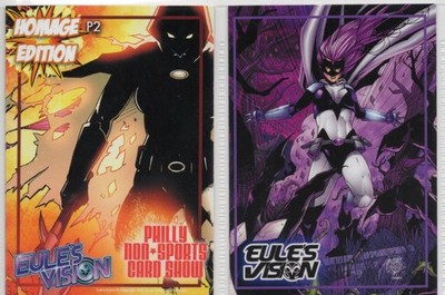 PROMO CARD LOT - EULE'S VISION - 2 CARDS - #P2 + #P5 - PHILLY - CHICAGO