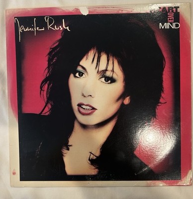 Jennifer Rush Heart Over Mind Vintage Vinyl LP Promo 1987 Epic Record FE-40825
